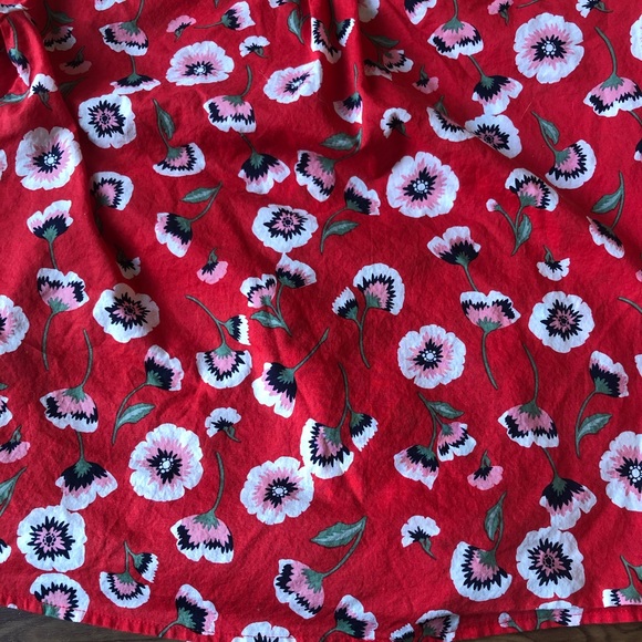 J Crew tie-front foral button down blouse - Picture 14 of 14